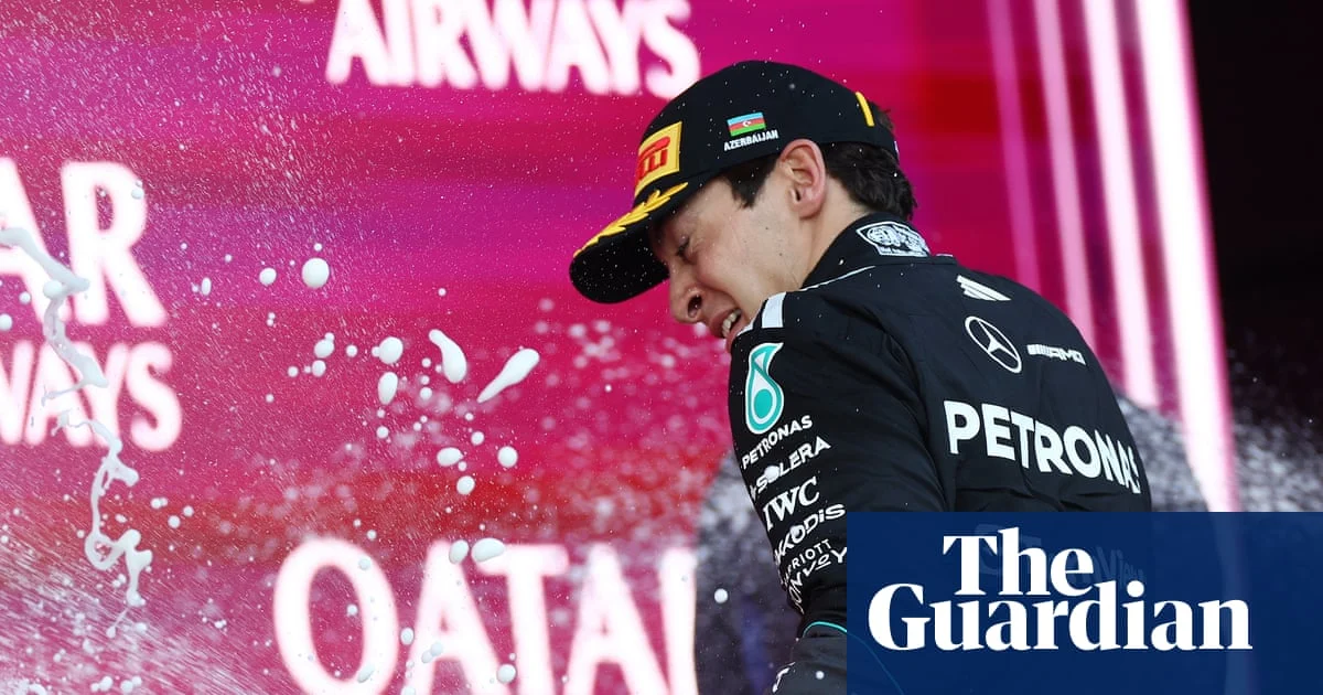 George Russell Wins Azerbaijan GP From Pole Amid Safety Car Chaos