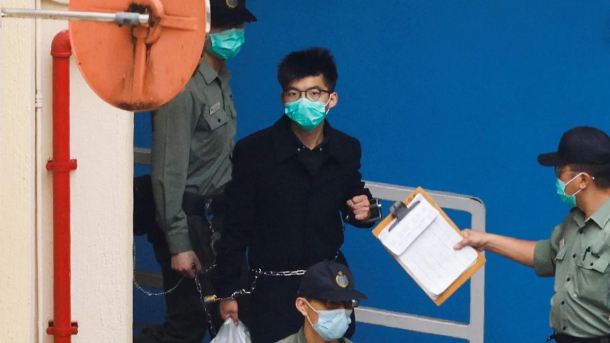 Hong Kong Activist Joshua Wong Pleads Guilty to Foreign Collusion