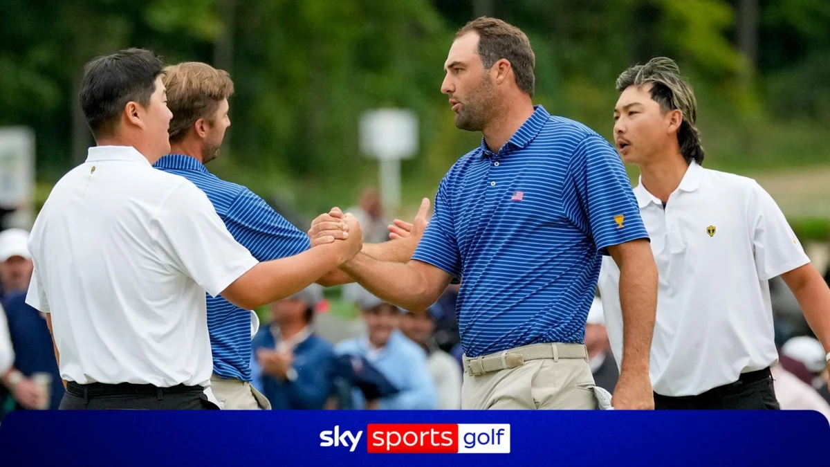 Scheffler and Burns Edge Lee and Im in Presidents Cup Four-Ball Match