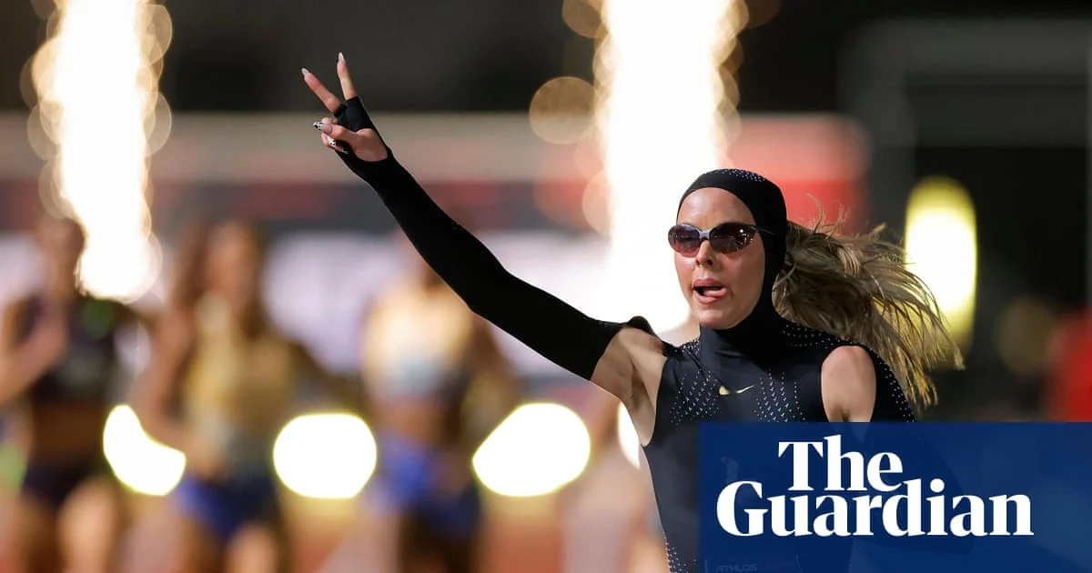 Keely Hodgkinson’s Catwoman Suit Steals Athlos London Show