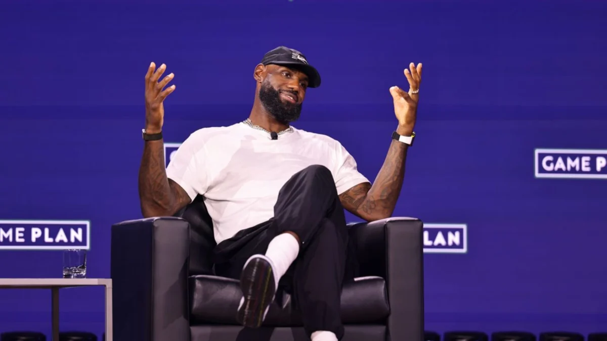 LeBron James teases Polymarket partnership