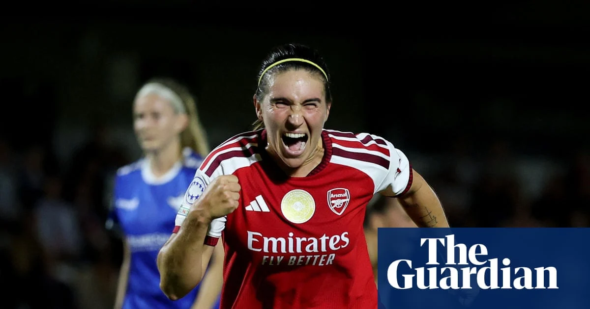 Mariona Caldentey penalty seals late Arsenal win over HB Køge