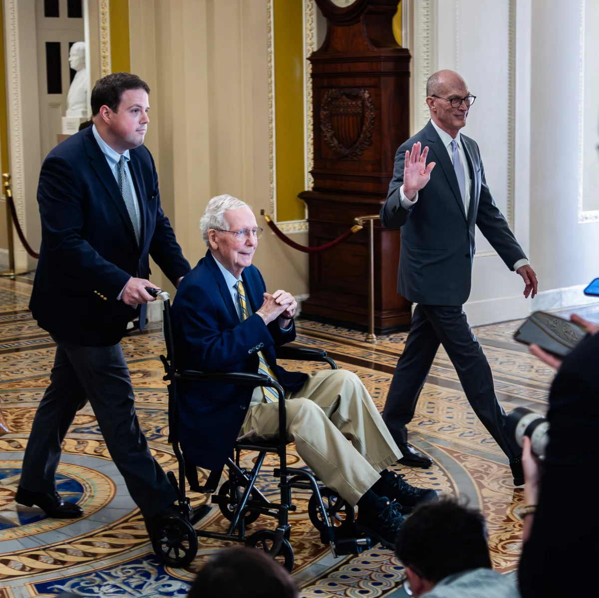 McConnell Returns to Senate After Three-Month Absence