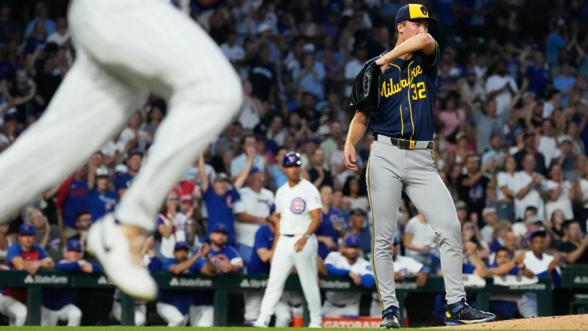 Brewers’ Misiorowski matches career lows in rough outing vs. Cubs