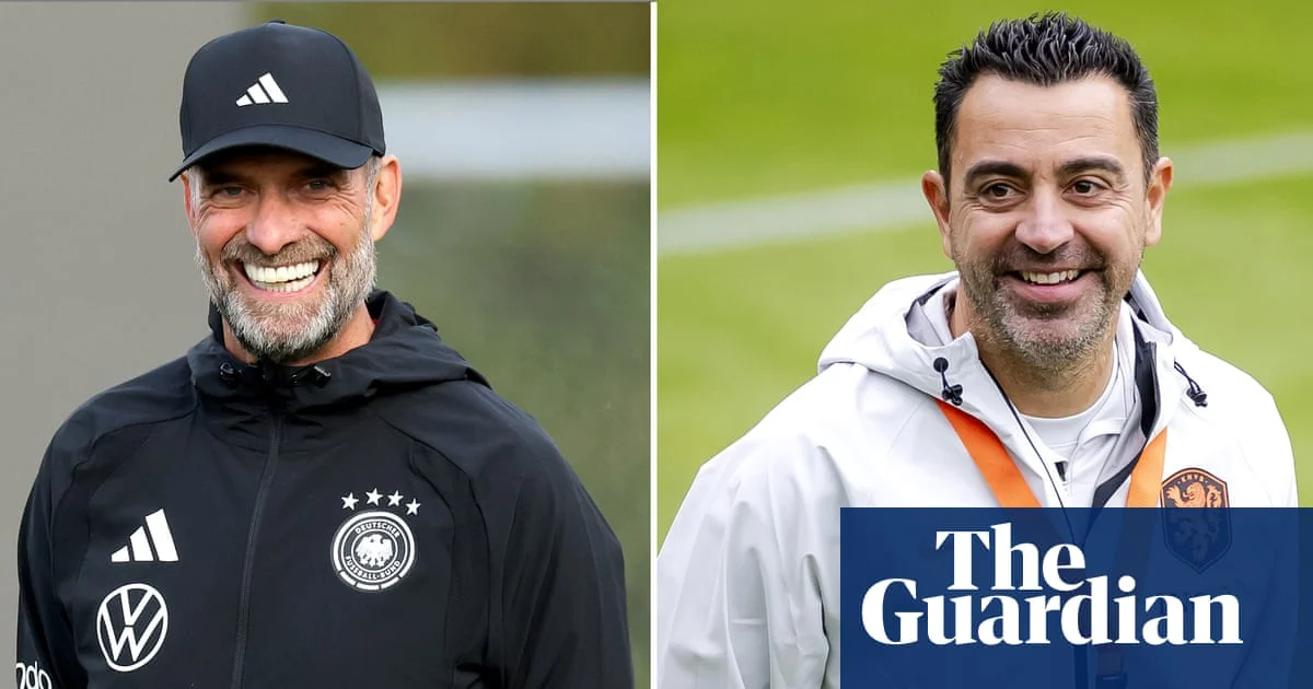 Klopp and Xavi Start Revival Projects in Netherlands v Germany Clash