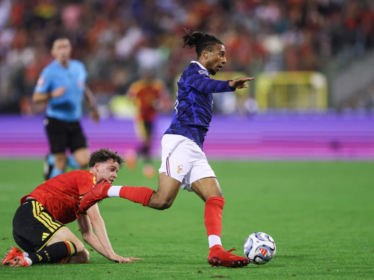 Olise Scores Late Winner as France Beats Belgium 1-0