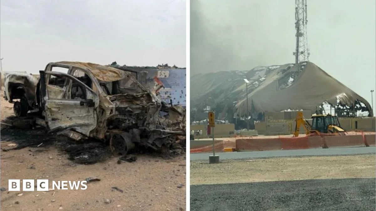 Photos Show Damage at US Sites from Iranian Attacks