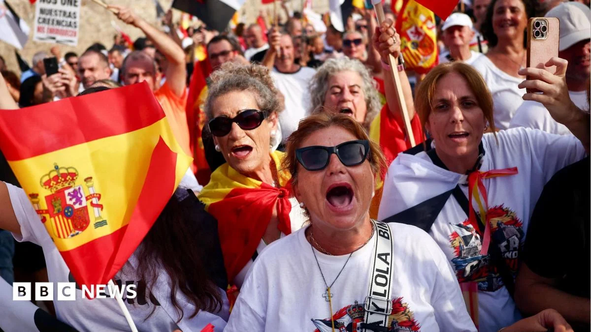 Protests in Spain Over Ceuta Migrant Crisis Handling