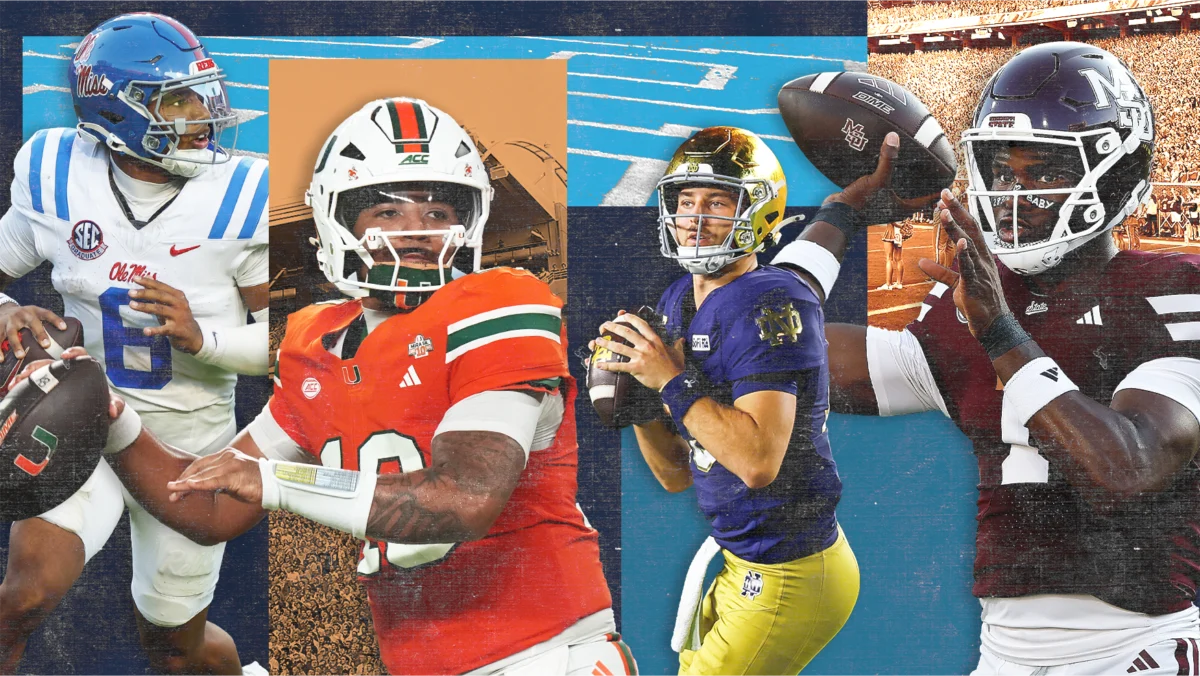 QB Rankings Shift After Four Weeks of College Football