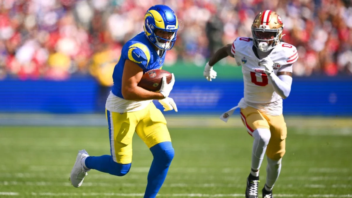 Rams’ Nacua Misses Second Straight Practice, Listed Questionable for MNF