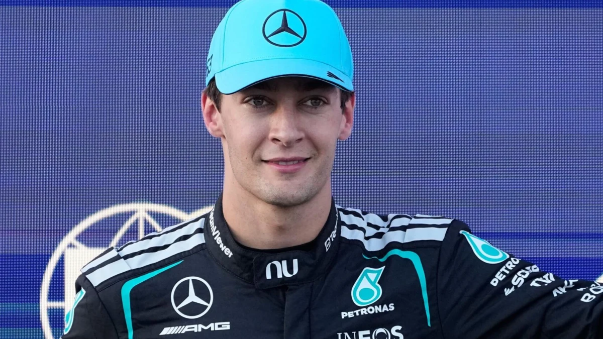 Russell Claims Azerbaijan GP Pole as Antonelli Crashes
