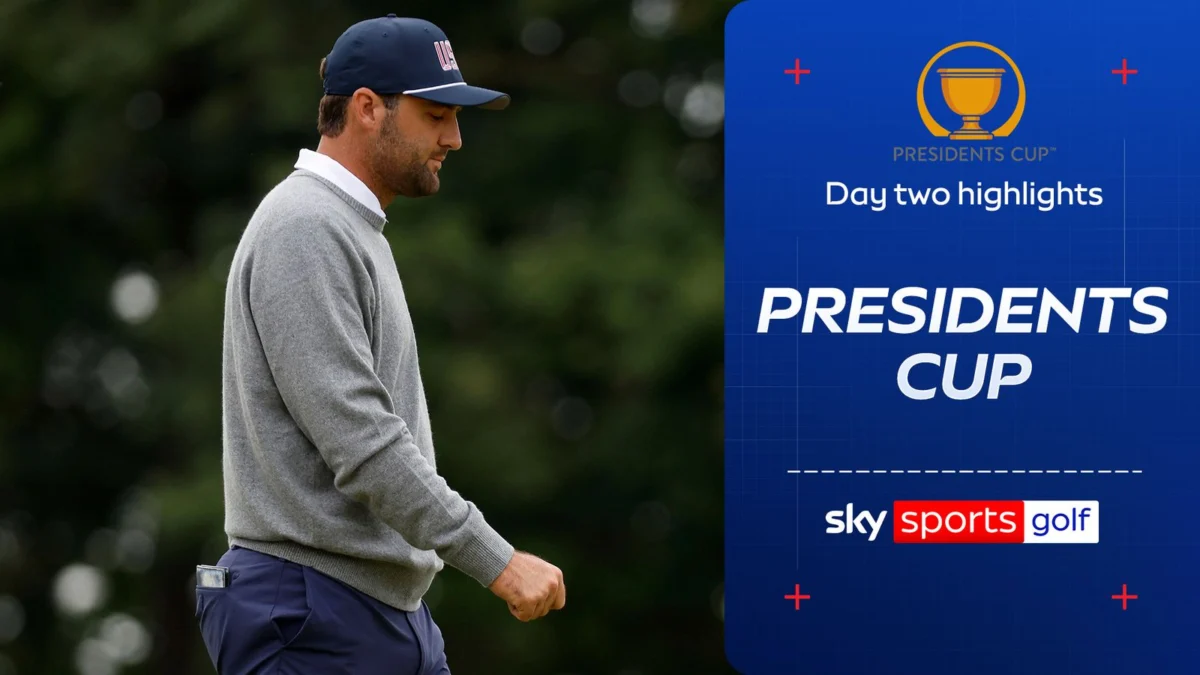 International Team Sweeps Session Against USA in Presidents Cup