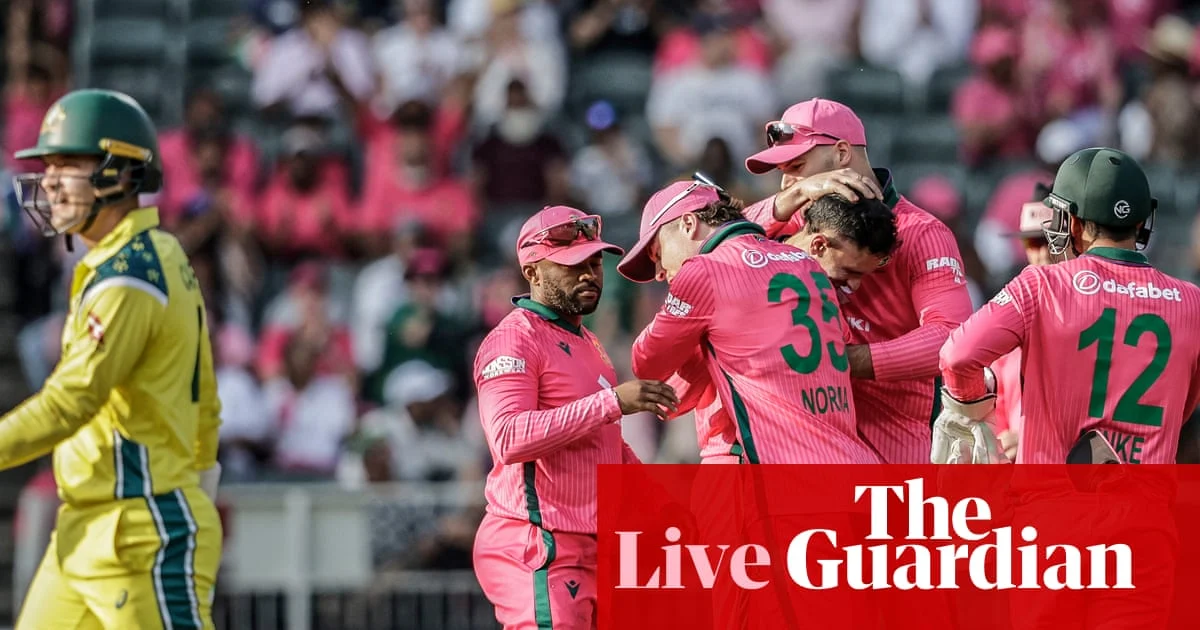 South Africa v Australia ODI: Live updates from Wanderers Stadium
