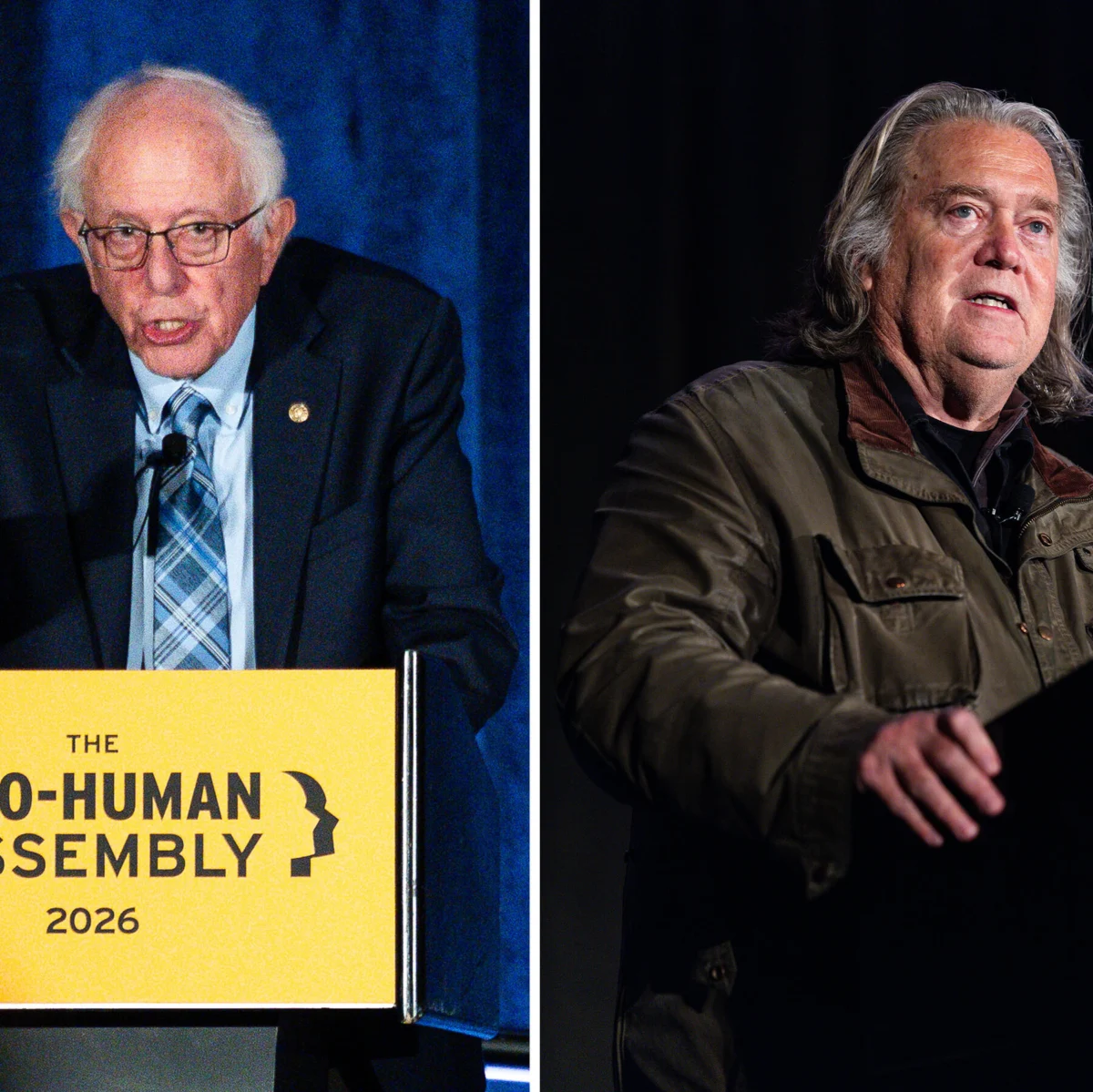 Bannon and Sanders Unite Against AI Tech Oligarchs