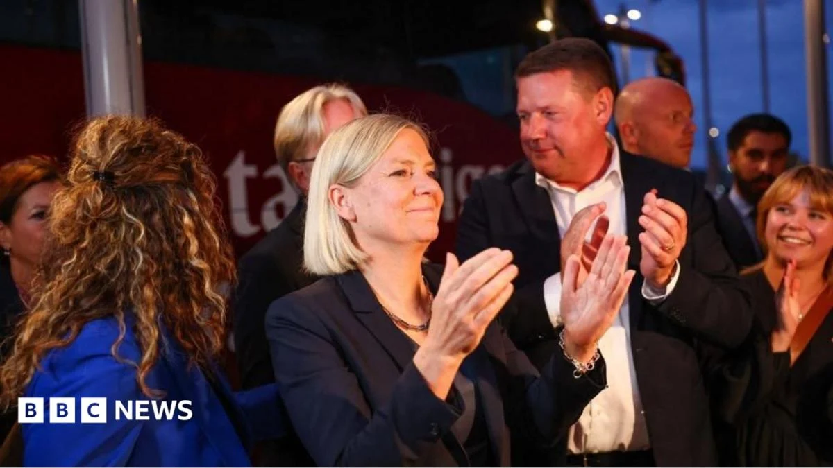 Swedish Left-Wing Bloc Holds Narrow Edge as Election Outcome Uncertain