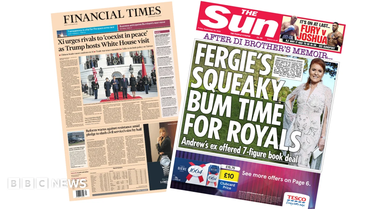 Papers Cover Xi Jinping’s Historic White House Visit
