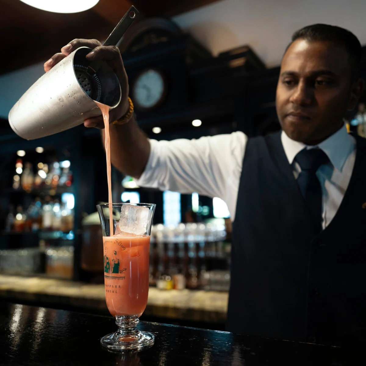 Singapore Sling Costs $40 at Raffles Hotel Where It Was Invented