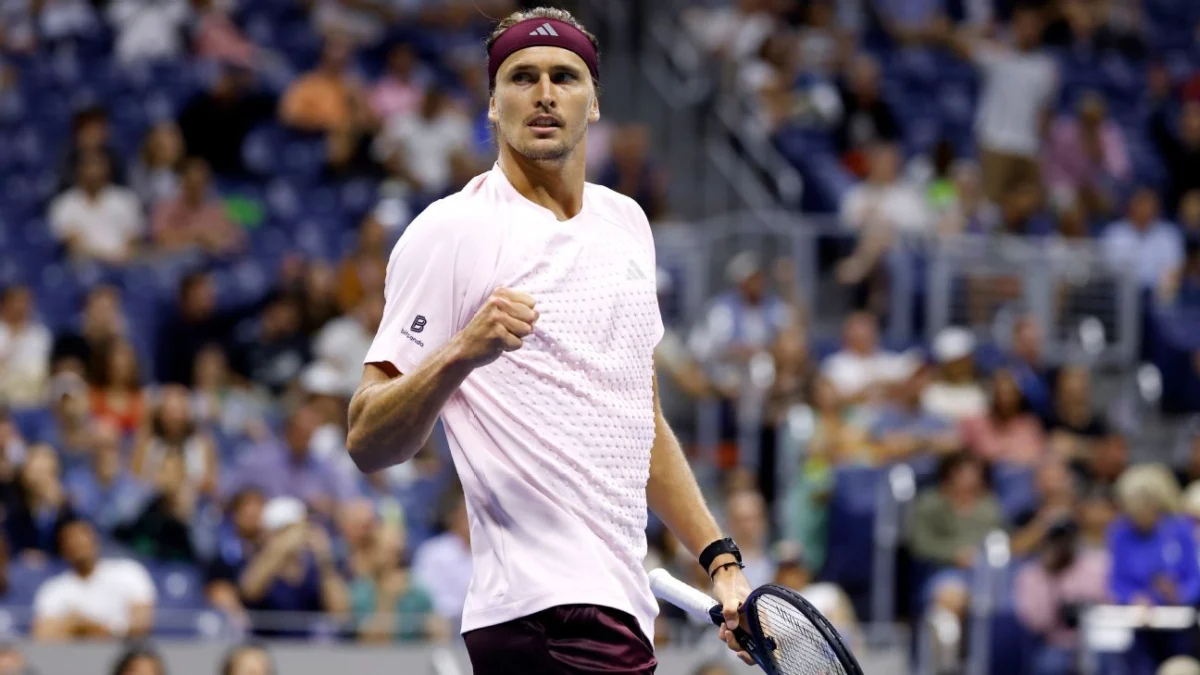 Zverev narrowly avoids historic upset in US Open first round