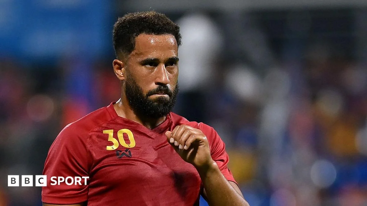 Andros Townsend Run Over by Pitch Roller in Thailand