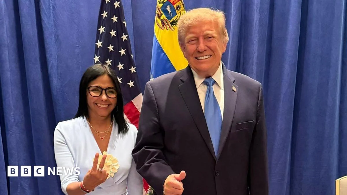 Trump Meets Venezuelan President After Rodriguez Arrest, Extradition