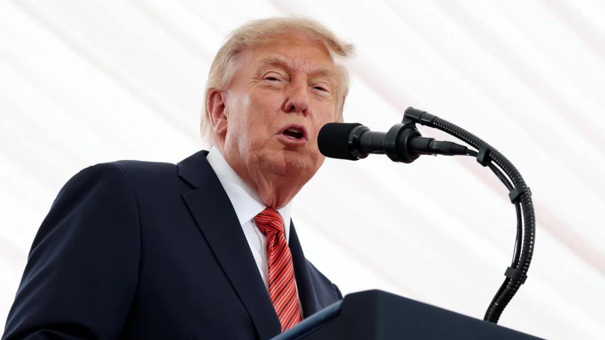 Trump Questions AI Data Center Opposition at Nvidia Summit
