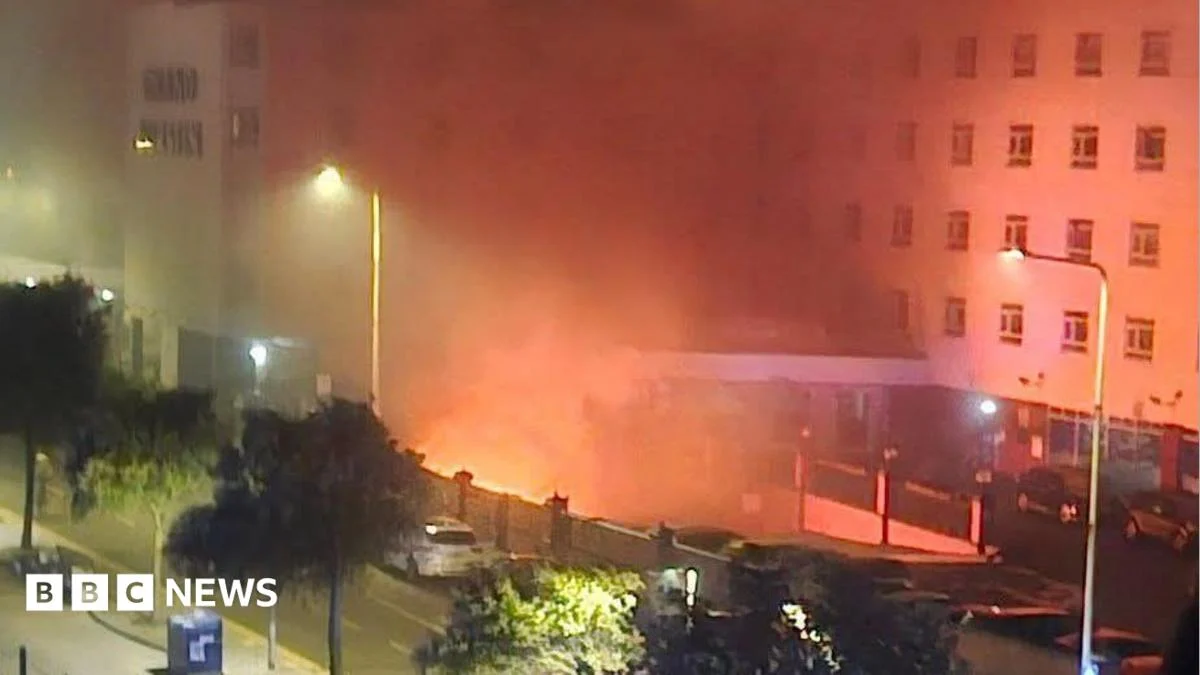 Two Arrested Over Major Fire at Kent Hotel