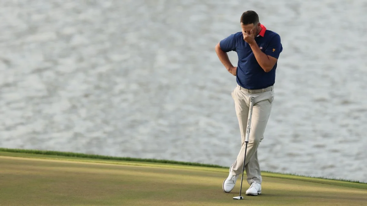 U.S. trails Presidents Cup 3 points, needs record rally to win