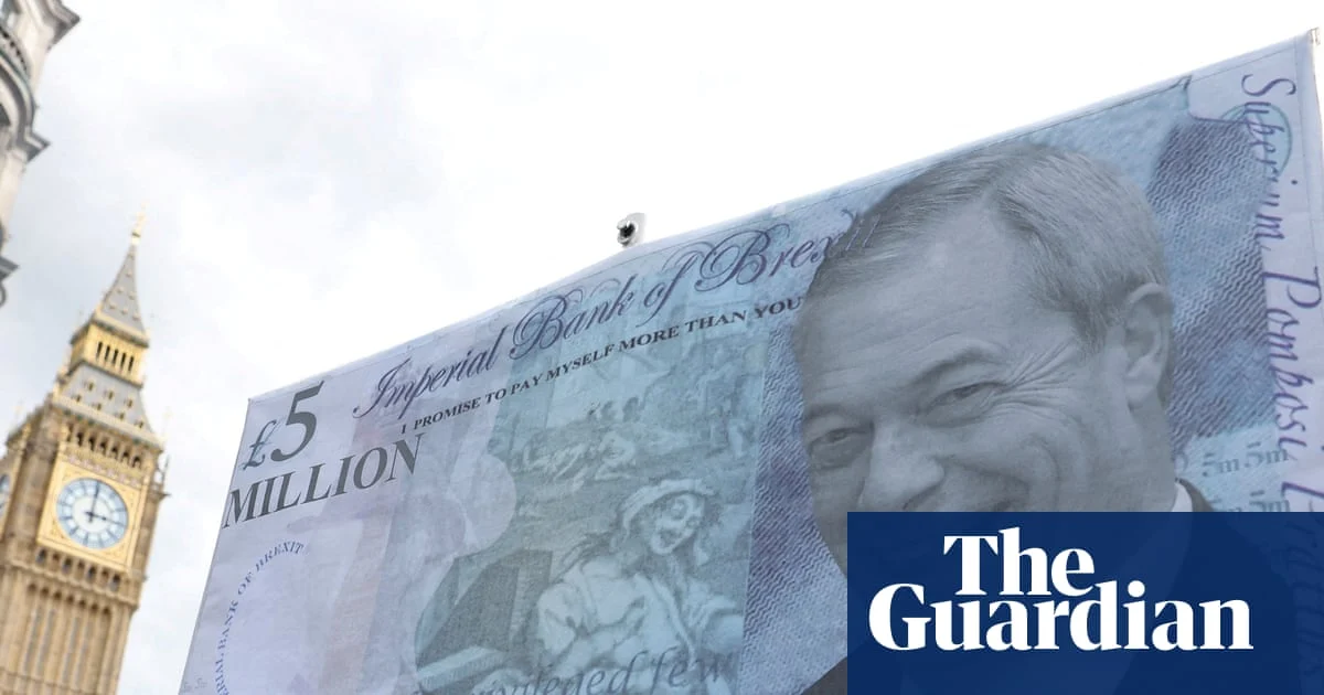 UK politics funded by billionaire donors as £179m surge since 2019