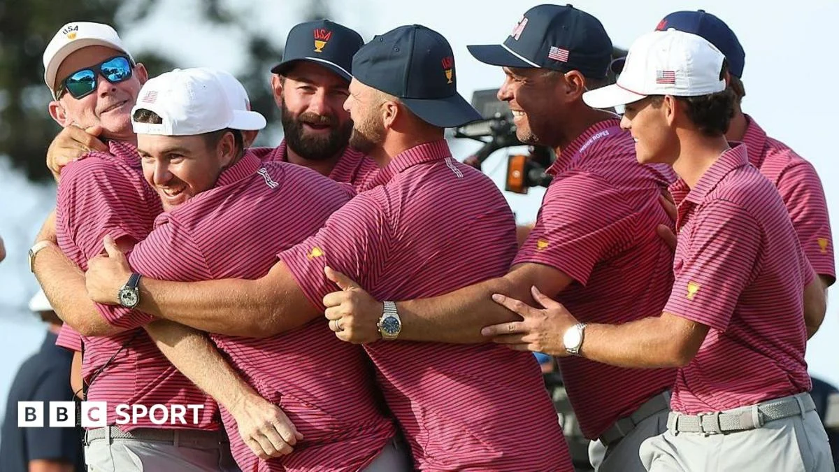 US Completes Comeback to Retain Presidents Cup