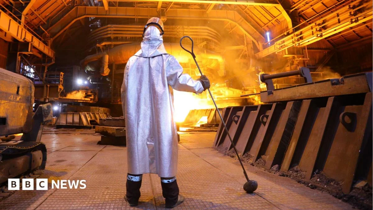 Ukraine’s steel industry crippled by Russian missile strikes, BBC reports