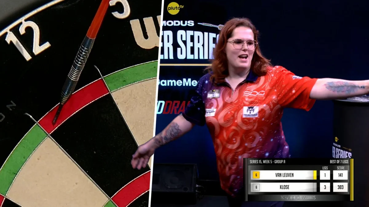Van Leuven Hits Televised Nine-Darter