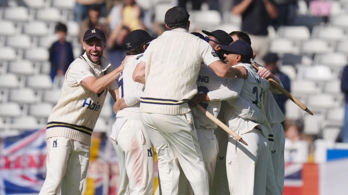 Warwickshire Win County Championship in Five Years