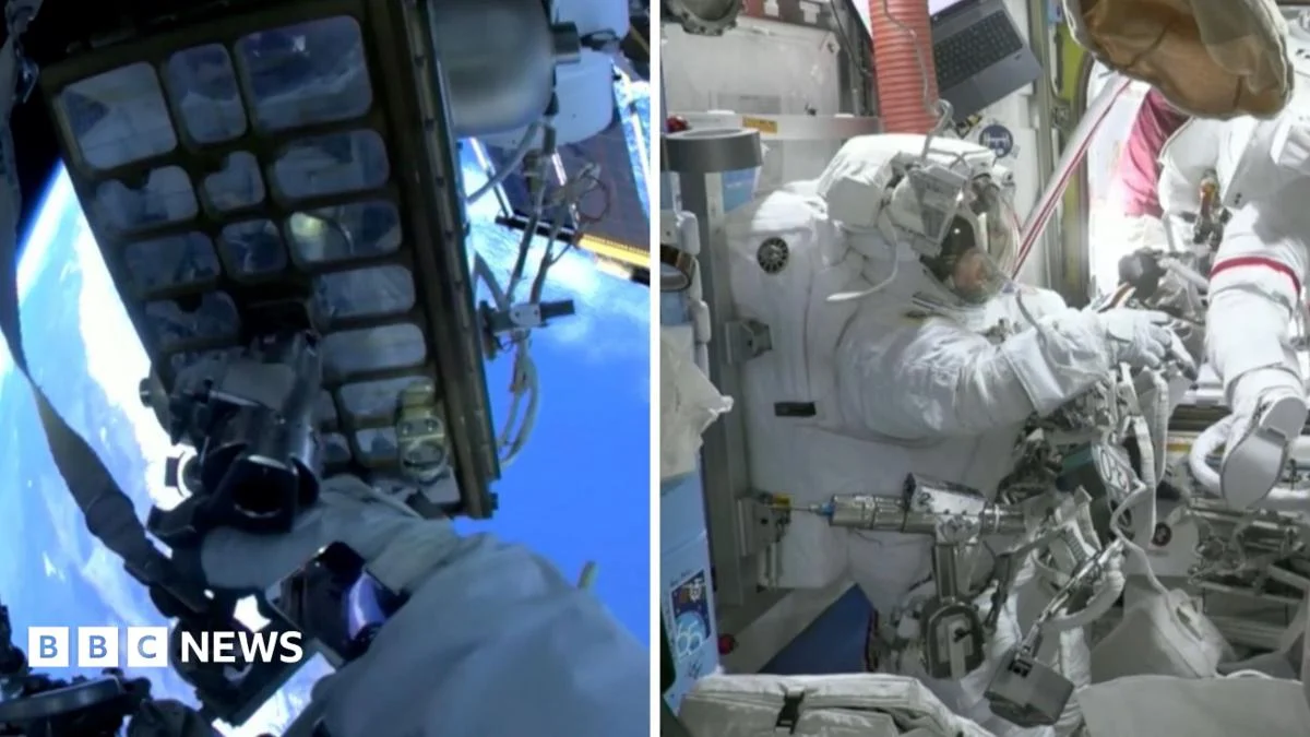Astronauts Complete Rare All-Female Spacewalk
