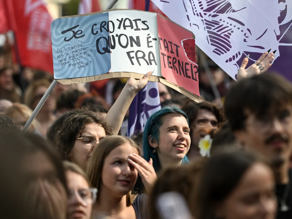 French Student Protests Turn Violent Amid Budget Cuts