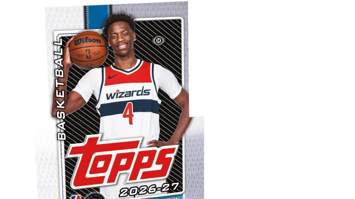 Wizards’ No. 1 pick AJ Dybantsa named 2026 Topps Flagship cover athlete
