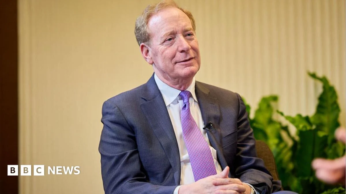 Microsoft President Says AI Less Regulated Than Milk, Urges Global Rules