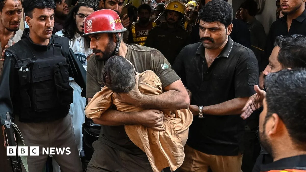 School Roof Collapse Kills 33 in Peshawar, Pakistan