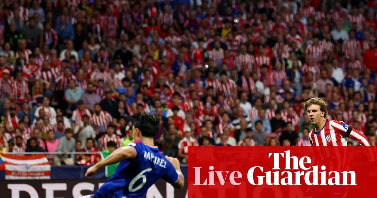 Atlético Madrid v Manchester United: Champions League Live Updates