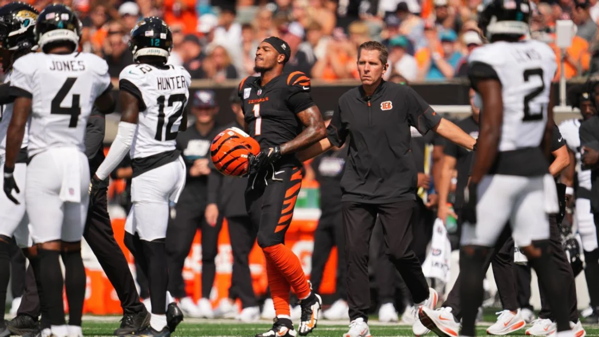 Bengals WRs Chase, Higgins Sustain Injuries vs Jaguars
