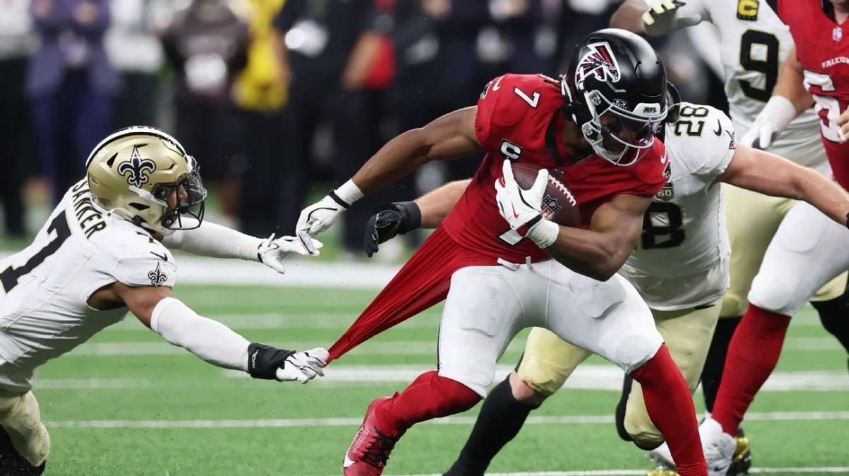 Falcons Dominate Saints Behind Five Rushing Touchdowns