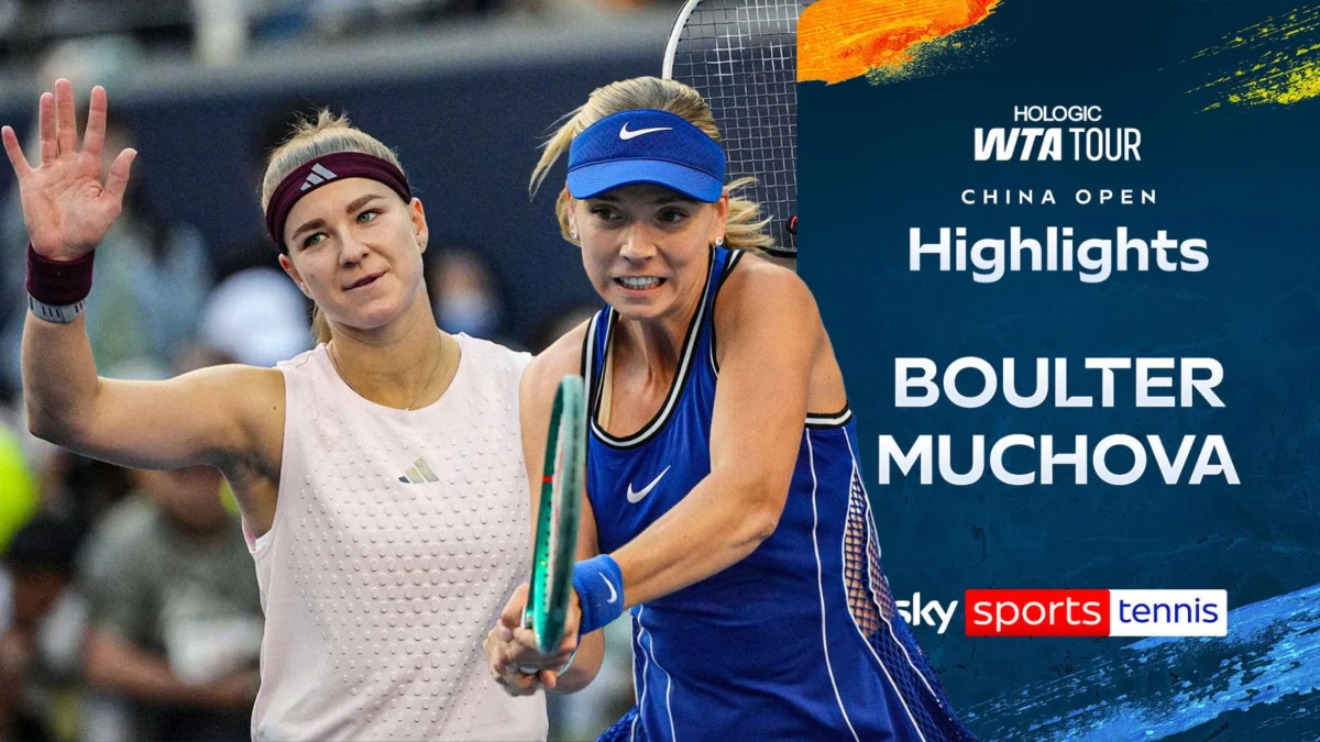 Boulter Loses to Muchova in China Open Match