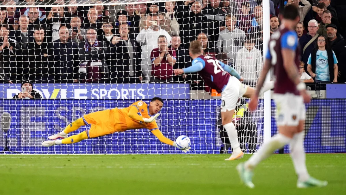 West Ham Held as Bowen Penalty Saved in 91st Minute