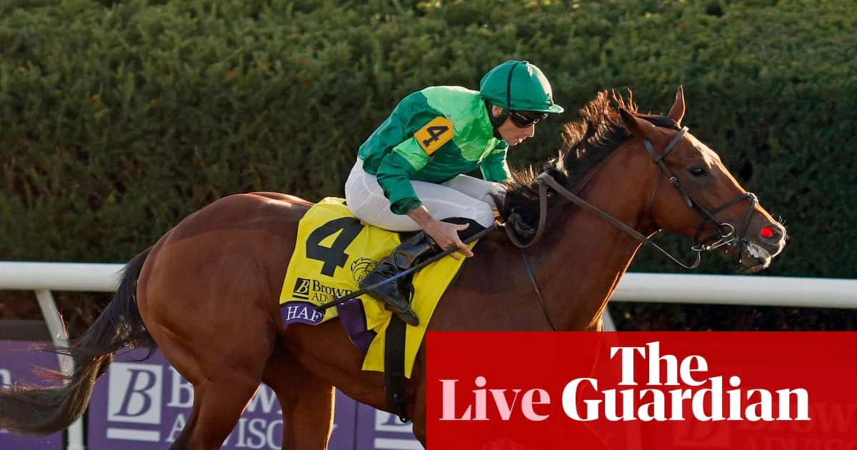 Breeders’ Cup Juvenile Turf Sprint Underway at Keeneland