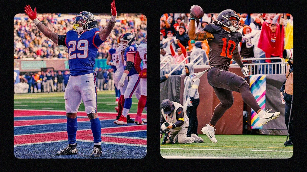 NFL Week 4 Uniforms Feature Browns Alternate and Giants Legacy Looks