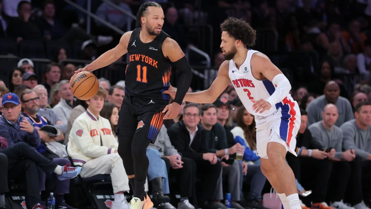 Knicks Earn First Win Over Pistons Behind Brunson Performance