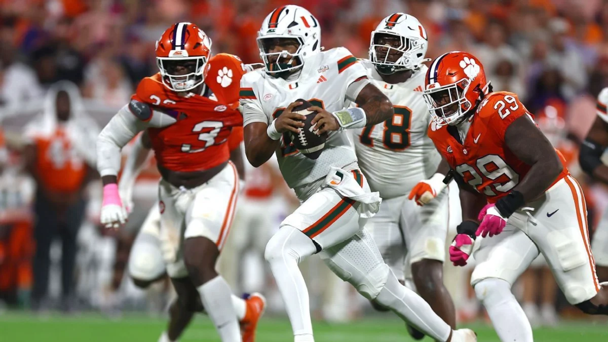 CFB Power Rankings: Miami Rises as Missouri and Pitt Enter Top 25