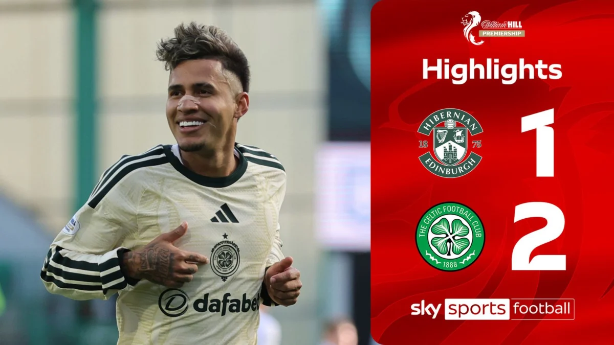 Celtic Recover From European Woe With Hibernian Win