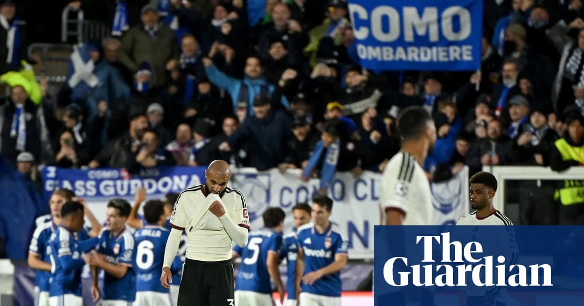 Como Demolish Manchester United in Champions League Upset