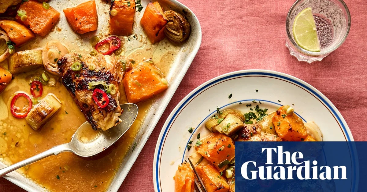 Rukmini Iyer’s Miso Chilli Chicken Recipe with Roasted Squash