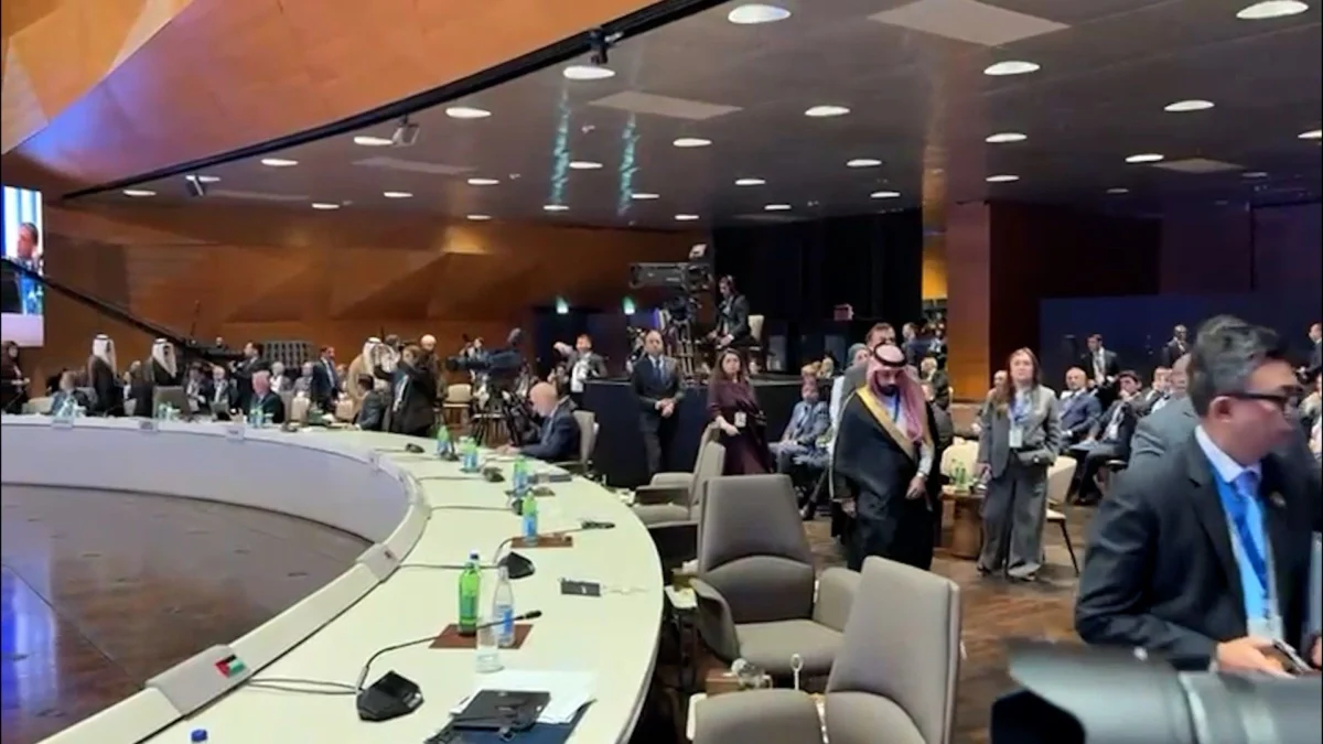 Delegates Walk Out as Israeli President Addresses Summit in Baku
